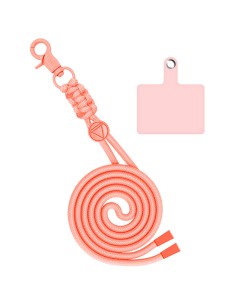 UMHÄNGEBAND MIT HAKEN UND FARBIGEM AUFNÄHER FÜR SMARTPHONE-TASCHE 2