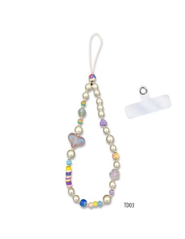 18CM-LONG PHONE BEADS