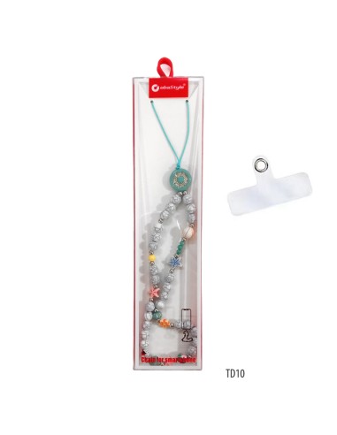 PERLES DE TÉLÉPHONE DE 18 CM DE LONG