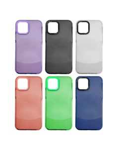 SEMICLEAR SOFT COVER CASE WITH RAISED CAMERA EDGES