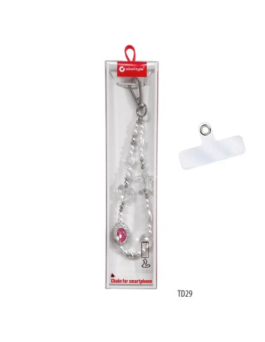 PERLES DE TÉLÉPHONE DE 15 CM DE LONG