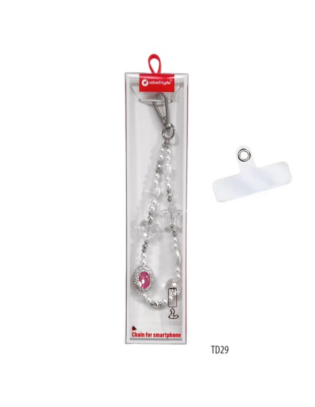 PERLES DE TÉLÉPHONE DE 15 CM DE LONG