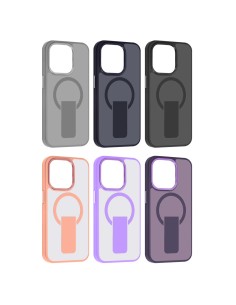 COVER RIGIDA SEMITRASPARENTE MAGNETICA CON FUNZIONE STAND