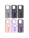 COVER RIGIDA SEMITRASPARENTE MAGNETICA CON FUNZIONE STAND