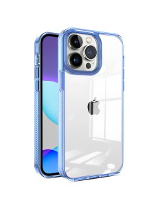 CLEAR HARD COVER CASE WITH COLOURED EDGES 2