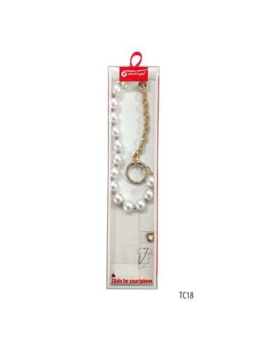 PHONE BEADS 60 CM CON ANELLO PORTA OCCHIALI