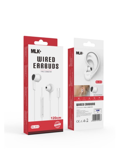 MLK+ IN-EAR KABELGEBUNDENE OHRHÖRER TYP C-ANSCHLUSS