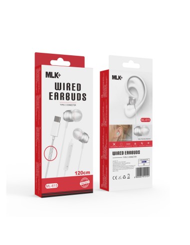 MLK+ IN-EAR KABELGEBUNDENE OHRHÖRER TYP C-ANSCHLUSS