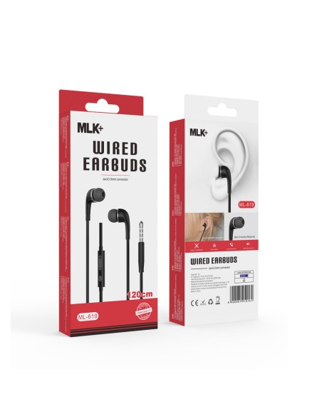 MLK+ IN-EAR KABELGEBUNDENE OHRHÖRER JACK 3.5MM-ANSCHLUSS