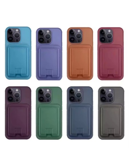 HARD COVER CASE WITH STAND FUNCTION AND CARD COMPARTMENT