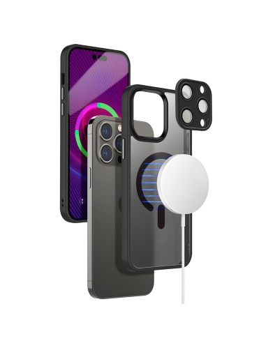 COLOURED EDGES MAGNETIC SEMIHARD SEMICLEAR COVER CASE