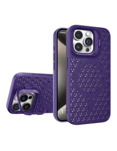 MAGNETIC BREATHABLE MESHED SOFT COVER CASE WITH FOLDABLE KICKSTAND