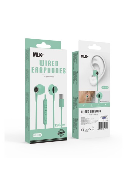 MLK+ IN-EAR WIRED EARPHONES TYPE C CONNECTOR
