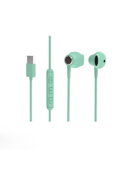 MLK+ AURICOLARI A FILO IN-EAR CONNETTORE TYPE C