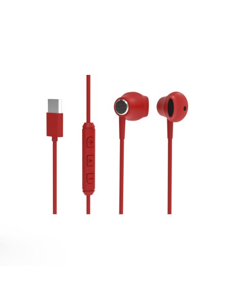 MLK+ AURICOLARI A FILO IN-EAR CONNETTORE TYPE C