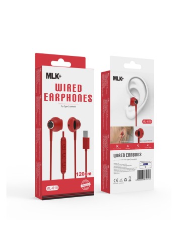 MLK+ IN-EAR WIRED EARPHONES TYPE C CONNECTOR