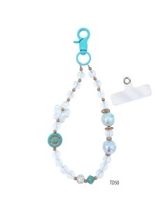 PERLES DE TÉLÉPHONE DE 15 CM DE LONG