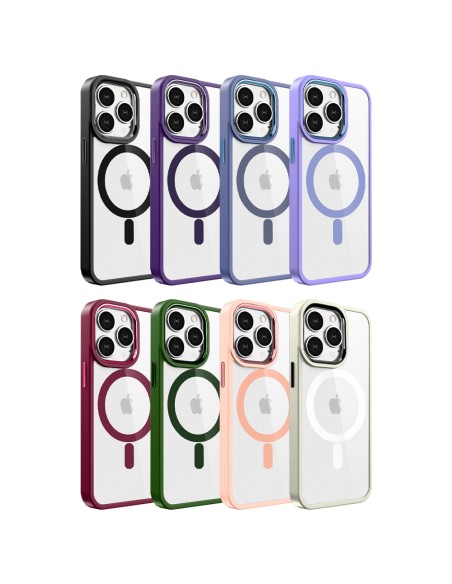 COLOURFUL EDGES MAGNETIC HARD CLEAR COVER CASE