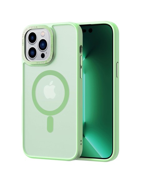 SEMICLEAR MAGNETIC HARD COVER CASE WITH LENS PROTECTION