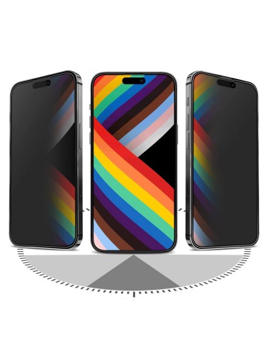 PRIVACY PROTECTOR ANTI-FINGERPRINT MATTE 3D TEMPERED GLASS