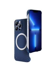 MAGNETIC HARD COVER CASE WITH CARBON-FIBER TEXTURE