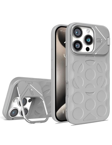 MAGNETIC SOFT COVER WITH CAMERA PROTECTION STAND FUNCTION 3D DESIGN