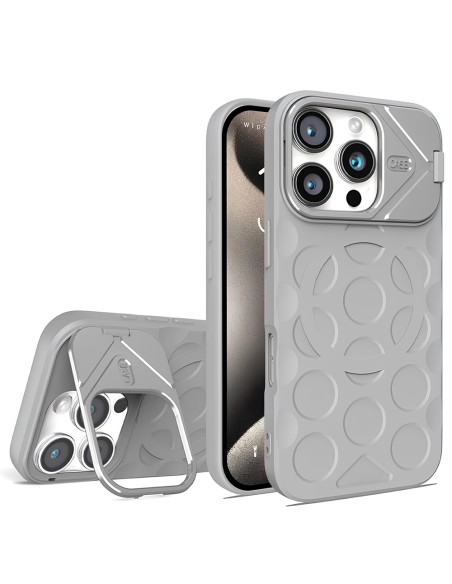 MAGNETIC SOFT COVER WITH CAMERA PROTECTION STAND FUNCTION 3D DESIGN