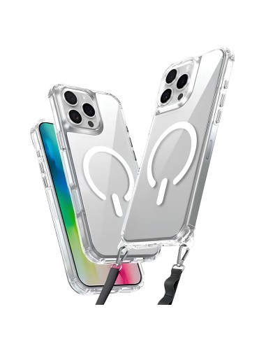 ÉTUI MAGNÉTIQUE TRANSPARENT À COUVERTURE RIGIDE