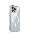 COVER RIGIDA TRASPARENTE MAGNETICA CON GANCI