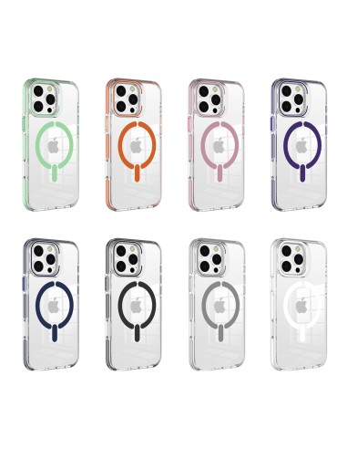 MAGNETIC HARD CLEAR COVER CASE WITH CAMERA PROTECTION STAND FUNCTION