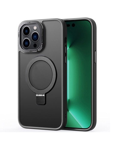 SEMICLEAR MAGNETIC HARD COVER CASE WITH STAND FUNCTION