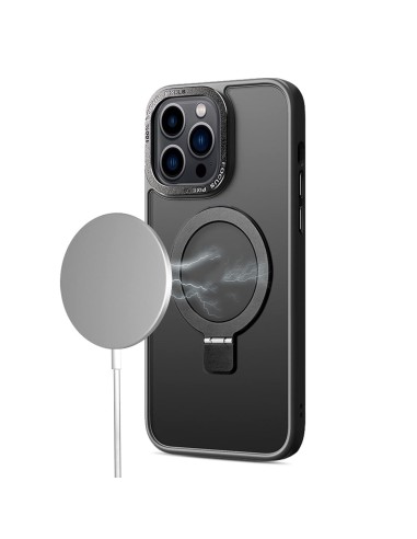 COVER RIGIDA MAGNETICA SEMITRASPARENTE CON FUNZIONE STAND