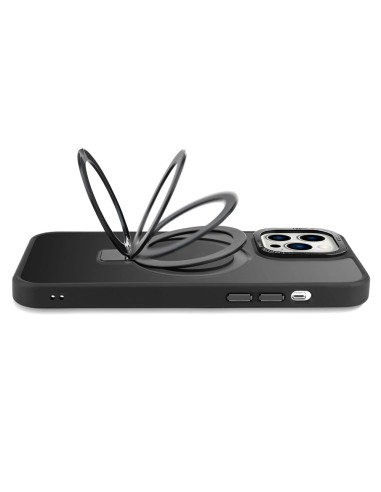 SEMICLEAR MAGNETIC HARD COVER CASE WITH STAND FUNCTION