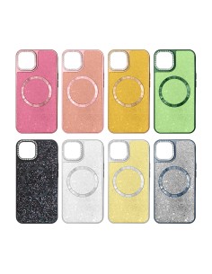 RHINESTONES AND 3D GLITTER HARD COVER CASE