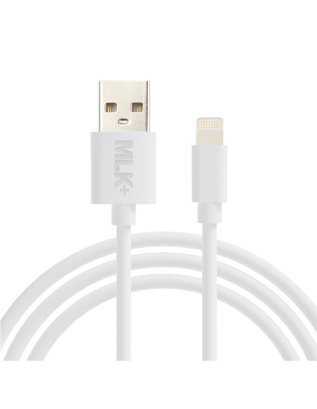 MLK+ 50CM CHARGING AND DATA CABLE 2.4A LIGHTNING CONNECTOR