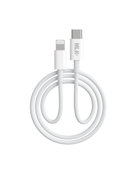 MLK+ CAVO RICARICA E DATI 3.0A TYPE C TO LIGHTNING 50CM