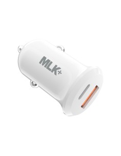 MLK+ PD+QC 30W DUAL PORT FAST CHARGE CAR CHARGER 2