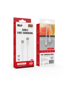 MLK+ FAST CHARGE TYPE C TO TYPE C CABLE