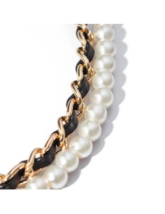 PHONE BEADS 60 CM CON PATCH DORATA