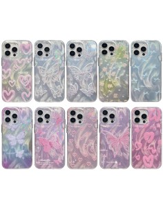 COVER RIGIDA LUCIDA EFFETTO PENNELLATA DESIGN CUORE 2