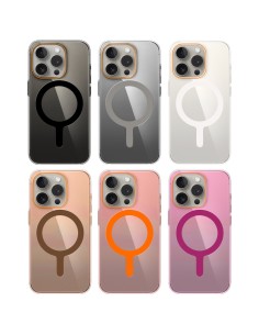 COVER RIGIDA SEMITRASPARENTE MAGNETICA