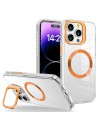 MAGNETIC HARD CLEAR COVER CASE WITH CAMERA PROTECTION STAND FUNCTION