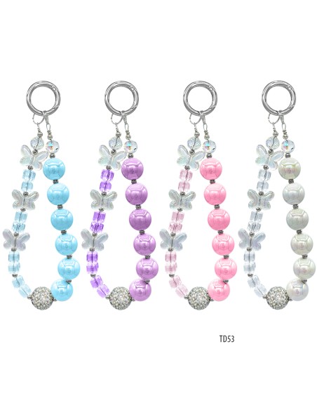 PERLES DE TÉLÉPHONE DE 15 CM DE LONG