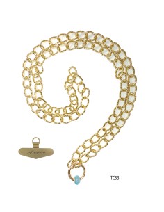 60CM LANGE TELEFONPERLEN MIT BRILLENHALTERRING