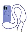 MAGNETIC SOFT TOUCH COVER CASE WITH NECK STRAP