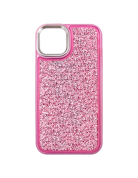 GLITTER HARD COVER CASE WITH NECK STRAP