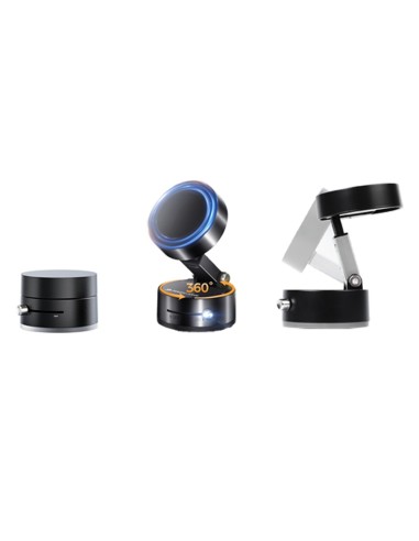 SUPPORT MAGNÉTIQUE UNIVERSEL POUR VOITURE AVEC VENTOUSE