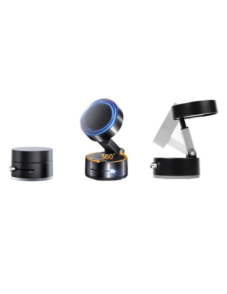 SUPPORT MAGNÉTIQUE UNIVERSEL POUR VOITURE AVEC VENTOUSE