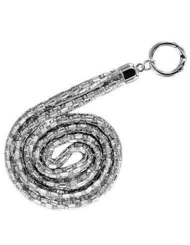 LACCIO DA COLLO CON STRASS E PATCH IN METALLO