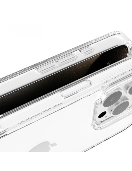 CLEAR HARD COVER WITH NON-SLIP TEXTURE